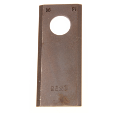 KM-Klinge Original 96x3 mm, 19 Lochersetzt 656 1542Fahr - Kverneland 