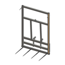 Pic bottes frontal 2001 mm pour type d'attelage JCB ETROIT adaptable