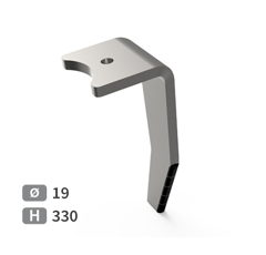 Dent de herse rotative Droite plaquettes carbure, fixation rapide AMAZONE 967495 adaptable