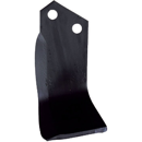 Lame droite 80 x 8 mm pour fraise KVERNELAND|MALETTI adaptable - BlackSteel©