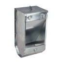 Mangeoire pour lapin en métal 23 x 11 x 13 cm - CHICK'A