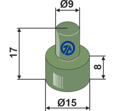 Gummi-Feder-Element