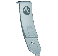 Leitblech Mitte AGRICARB für Grubber LEMKEN 337 4482 Nachbau