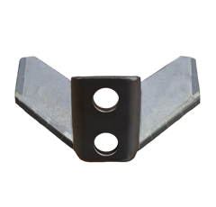 Aileron pour déchaumeur avec plaquettes carbure GRÉGOIRE BESSON M340087 adaptable