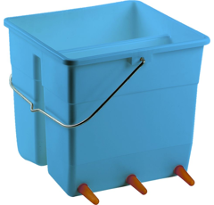 Multibiberon complet pour agneau de 11L avec 6 tétines - TETIBLUE