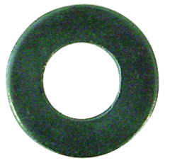 Rondelles plates zinguées Ø 4x 10 mm (Vendu par 50)