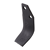 Lame droite pour Fraise/Rotavator GOLDONI 0008831 adaptable - Blacksteel©