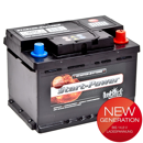 Starterbatterie 12 V 60AH gefüllt geladen 56077GUG Intact