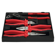 Jeu de pinces ergonomiques KS TOOLS (Vendu par 4)