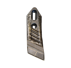 Soc de cultivateur Droit avec plaquettes carbure et rechargement AMAZONE 78708676 adaptable