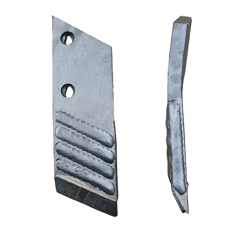 Pointe Droite carbure et rechargement pour charrue AGROLUX 84942 adaptable