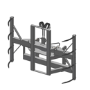 Griffe balles hydraulique 8 dents  SCHÄFFER 2020-4260