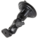 Support ventouse complet - platine losange + bras court Ø 2,54 cm | RAM