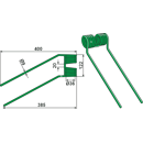 Dent de fenaison pour andaineur FELLA 461110 adaptable - BlackSteel©
