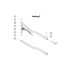Étrier de dents pour KUHN 57717410 adaptable