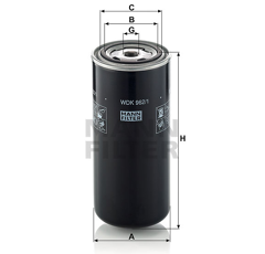 MANN  Kraftstoffwechselfilter WDK9621