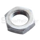 Sechskantmutter flach  blank schwarz Niemeyer by Ziegler