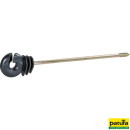 Lot de 10 isolateurs annulaires à distance sur tige métallique 18 cm - PATURA