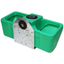 Abreuvoir double pour tonne à eau 55 litres BIGLAC 55 T | LA BUVETTE