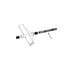 Axe de balancier pour tracteur CASE IH 3140082R1 adaptable