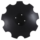 Disque crénelé ∅510x5 pour déchaumeur AMAZONE 78201966 adaptable - Blacksteel©