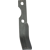 Lame gauche 215 x 35 x 70-75 mm pour Fraise/Rotavator SIMON adaptable - 