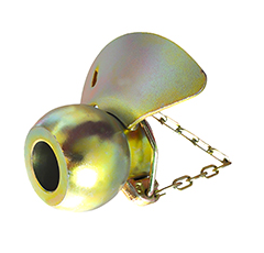 Rotule d'attelage Ø 37,4 x 64 x 12 mm WALTERSCHEID