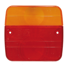 Cabochon réversiblee orange/rouge pour RENAULT adaptable
