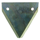 Section lisse pour barre de coupe 80 x 76 mm DEUTZ-FAHR - RASSPE - STOCKEY & SCHMITZ 06227769 - 06227771 - 1002218 adaptable