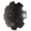 Disque crénelé ∅645x6 pour déchaumeur LEMKEN 34910029 adaptable - Blacksteel©