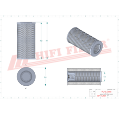 Filtre hydraulique adaptable HIFI FILTER SH52652