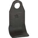 Couteau équerre pour broyeur 122x61mm PERFECT adaptable - Blacksteel©