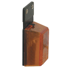 Spurhalteleuchte orange 87 x 50 mm Nachbau