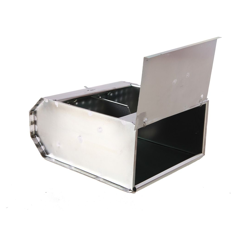 Mangeoire à trémie avec 2 compartiments 23 x 11 x 19,5 cm - CHICK'A