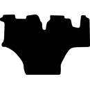 Passform Fußmatte passend für Case Quantum N ab Bj. 2023