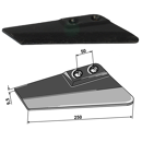Flügelschar - rechts FSM420R 