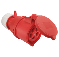 Prise femelle en polyamide 5 pôles 16 A