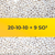 NPK 20.10.10 + 9 SO3