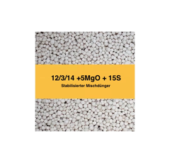 NPK chloridarm 12/3/14 +5MgO + 15S - stabilisiert