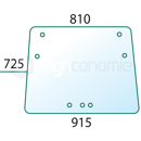 Pare-brise pour machine agricole FENDT 247810040401 adaptable