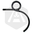 Dent double spire gauche 425 x 25 x 25 mm adaptable