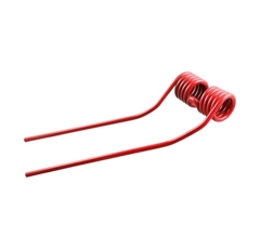 Dent rouge droite pour faneuse NIEMEYER 600038 adaptable