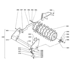 Bras pour herse rotative LELY 1164529450 origine