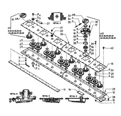 Plaque d'usure pour faucheuse DEUTZ-FAHR VN98684063 origine