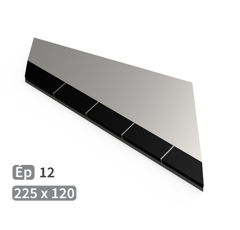 Mise Droite à souder carbure TOUTES MARQUES 225x120 mm adaptable