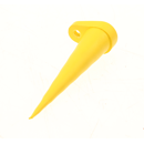 Verschlussstopfen universal  GelbPVC-konisch für Rohre von 1-10 mm