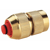 Raccord automatique aquastop d'arrosage en laiton