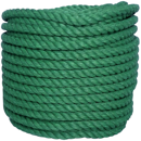 Corde carotte verte en polypropylène 10 mx 10 m