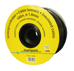 Câble d'alimentation haute tension 100 m x 1, 6 mm HORIZONT