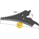Futtermischwagenmesser STRAUTMANN 504.36.501 Nachbau